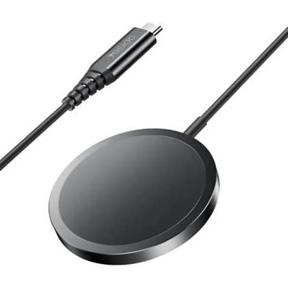 Yesido - Wireless Charging Station (ds21) - για iPhone, Fast Charging, N52 Magnets, Strong Adsorption, 15w, Type-C - Black