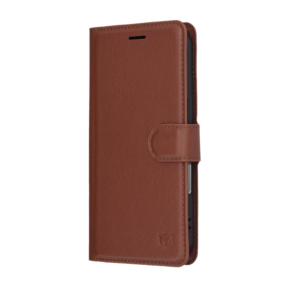 Techsuit Leather Folio - θήκη για Apple iPhone 17 Pro - Καφέ - Image 4