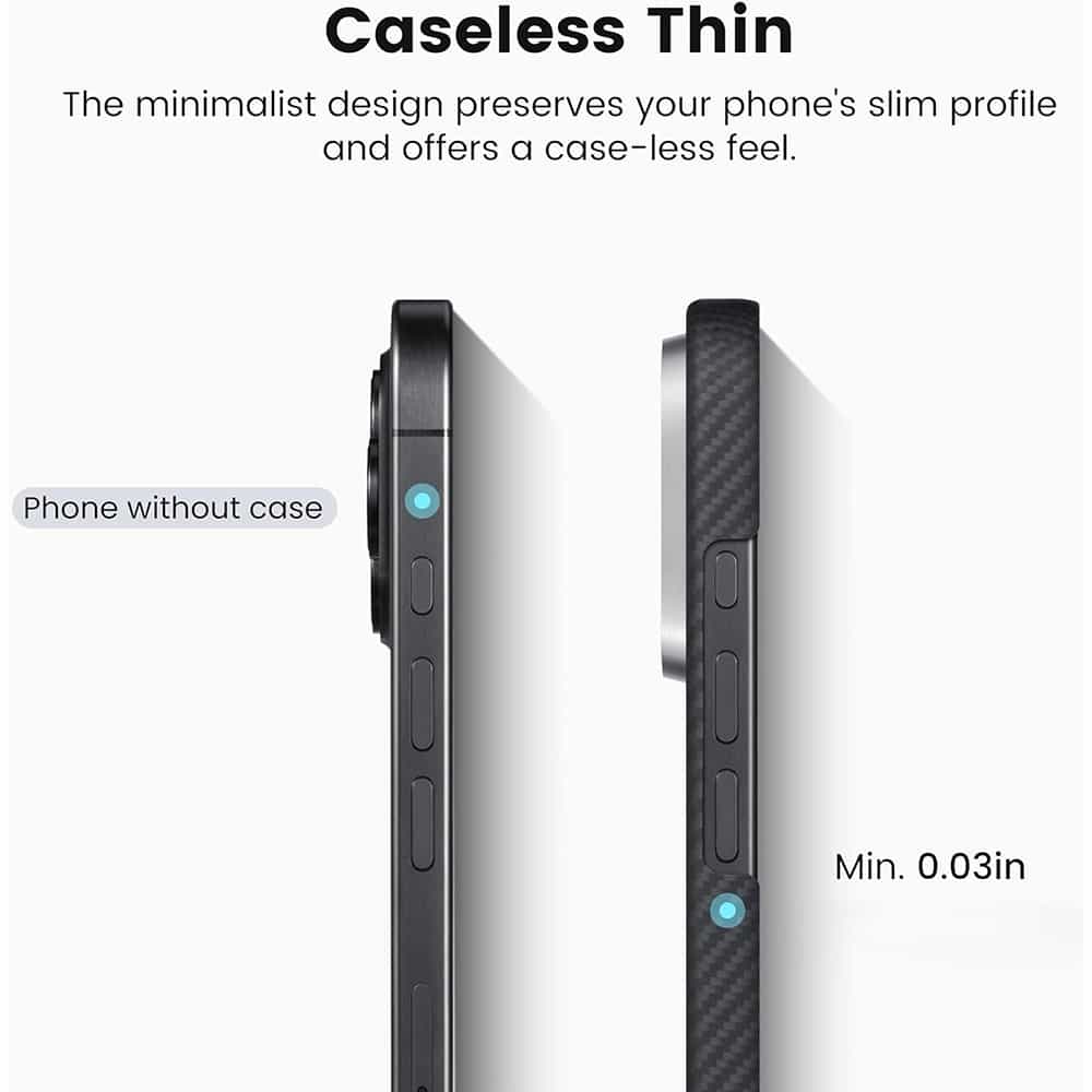 Techsuit Aramid Fiber - θήκη για Apple iPhone 16 Pro - Μαύρο - Image 4