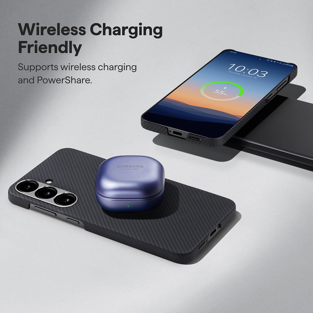 Techsuit Aramid Fiber - θήκη για Apple iPhone 16 - Μαύρο - Image 4
