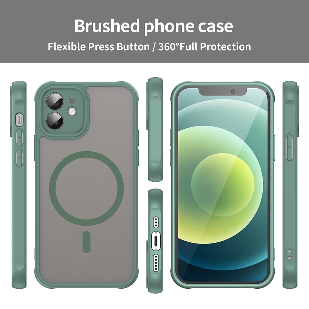 Techsuit HaloFrost II MagSafe - θήκη για Apple iPhone 11 - Πράσινο - Image 6