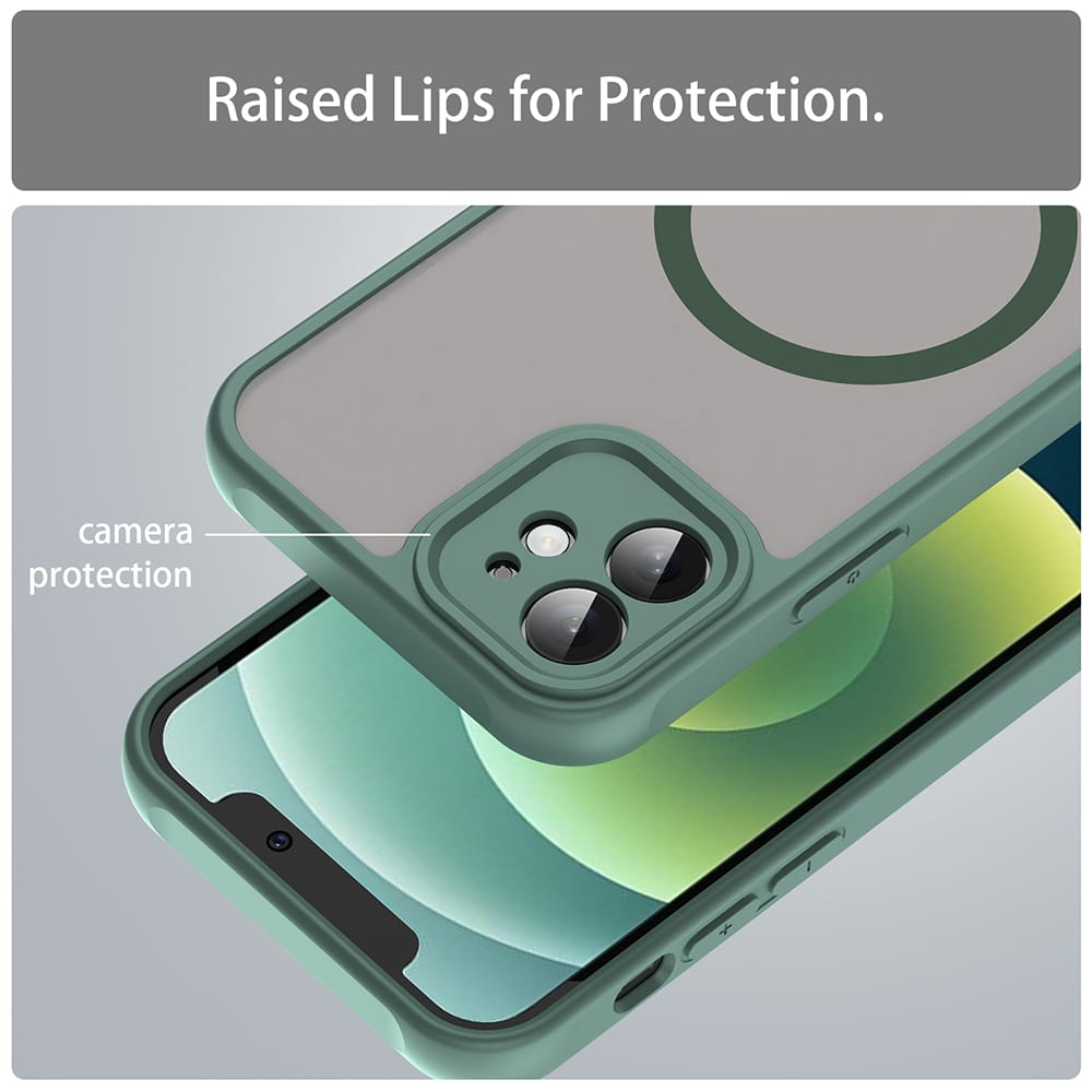 Techsuit HaloFrost II MagSafe - θήκη για Apple iPhone 11 - Πράσινο - Image 3