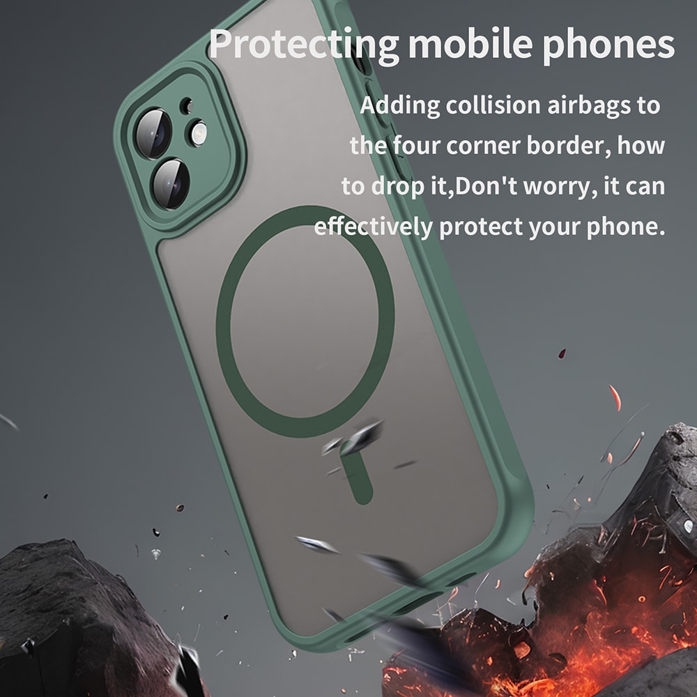 Techsuit HaloFrost II MagSafe - θήκη για Apple iPhone 11 - Πράσινο - Image 4