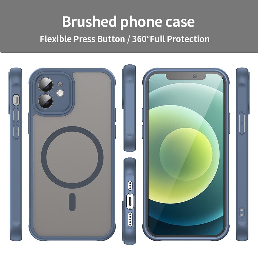 Techsuit HaloFrost II MagSafe - θήκη για Apple iPhone 11 - Μπλε - Image 6