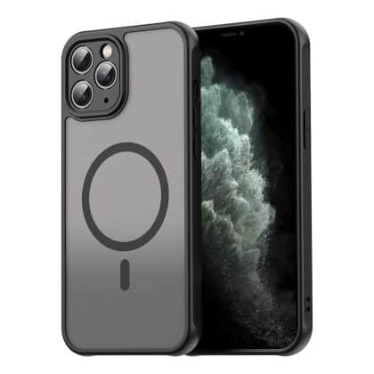 Techsuit HaloFrost II MagSafe - θήκη για Apple iPhone 11 Pro Max - Μαύρο