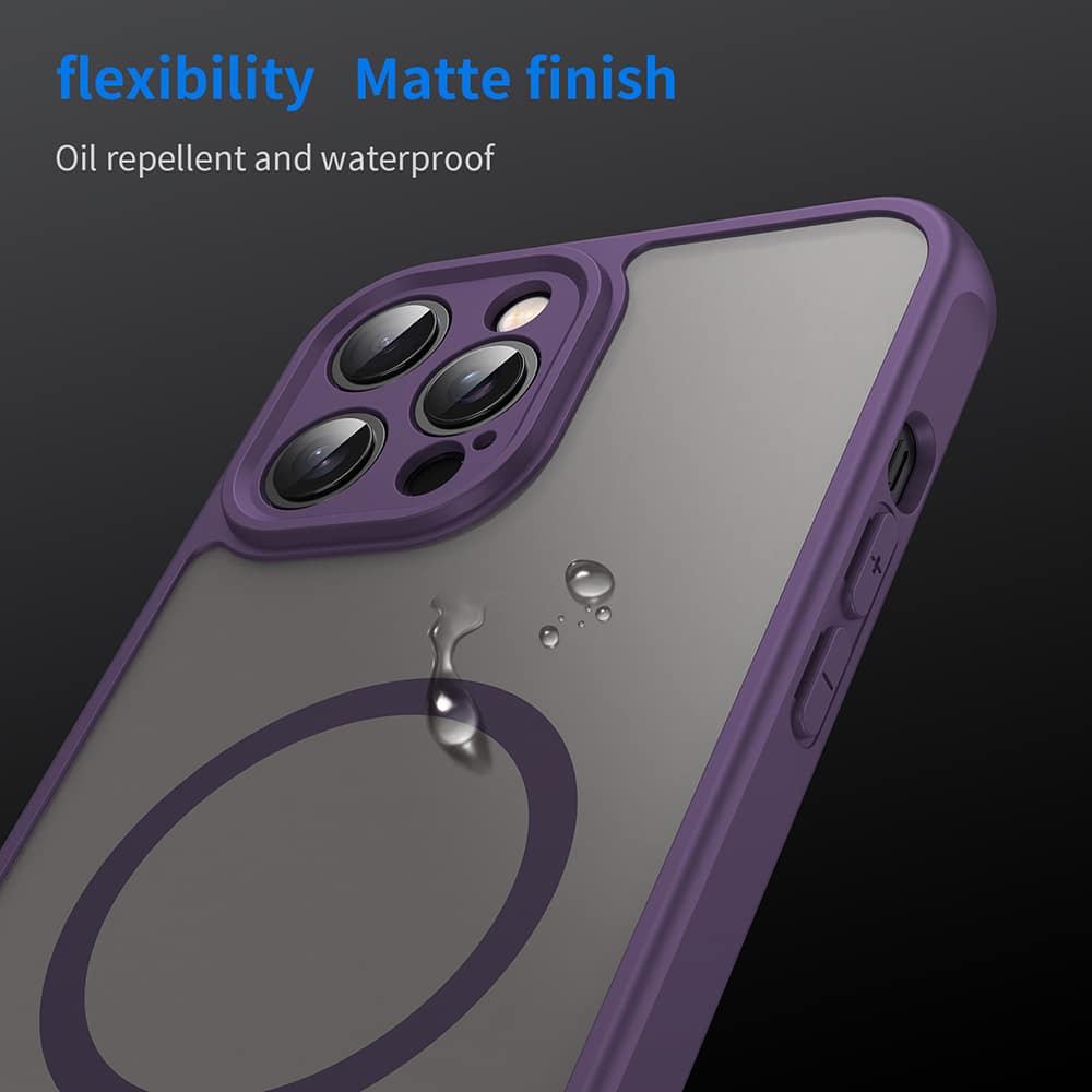 Techsuit HaloFrost II MagSafe - θήκη για Apple iPhone 11 Pro - Μωβ - Image 4