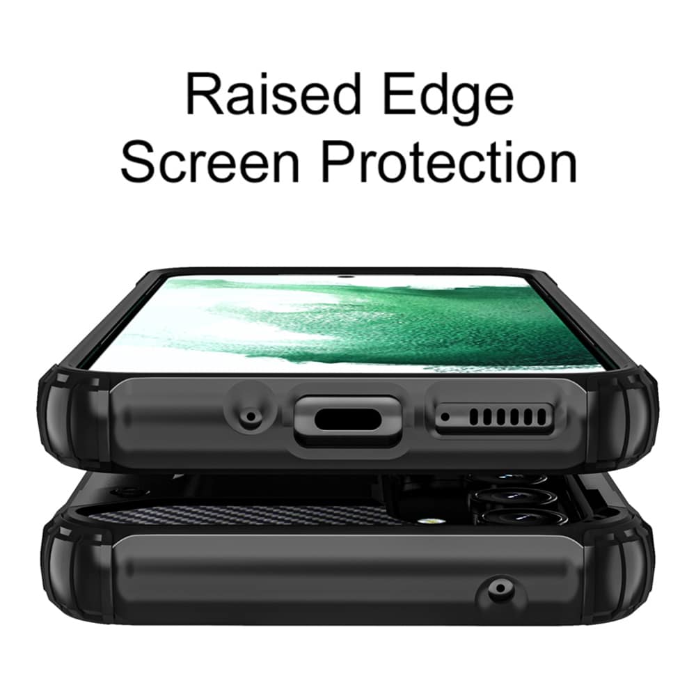 Techsuit Hybrid Armor - θήκη για Samsung Galaxy S24 FE - Μαύρο - Image 4