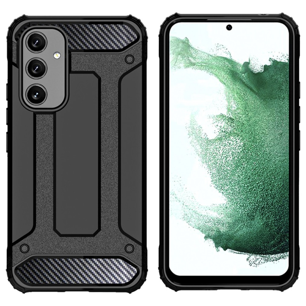 Techsuit Hybrid Armor - θήκη για Samsung Galaxy S24 FE - Μαύρο - Image 2