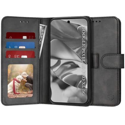 Techsuit Diary Book - θήκη για Google Pixel 10 Pro XL - Μαύρο