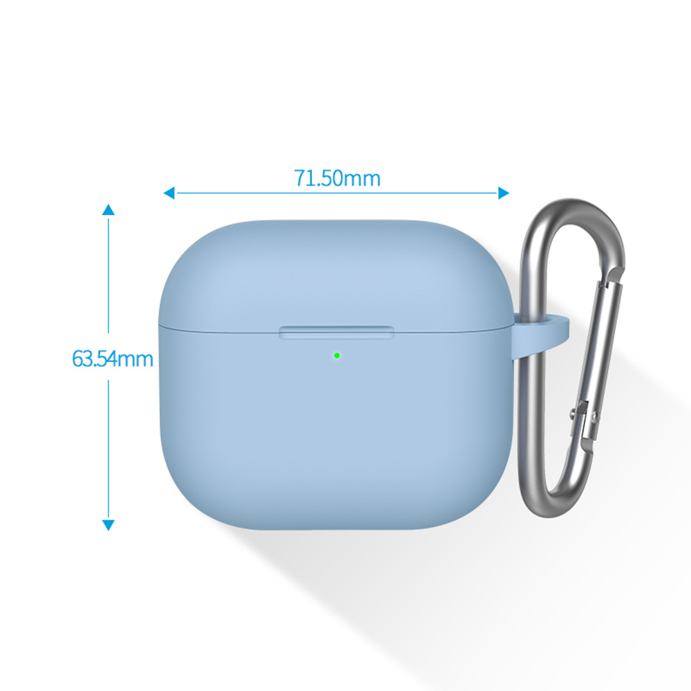 Blueo - Θήκη προστασίας από υγρή σιλικόνη - για AirPods 3 - Ροζ της Άμμου - Image 8