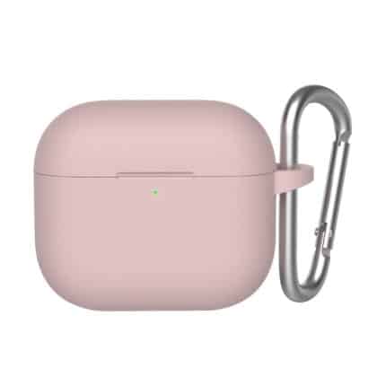 Blueo - Θήκη προστασίας από υγρή σιλικόνη - για AirPods 3 - Ροζ της Άμμου