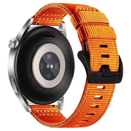 Techsuit - Λουράκι ρολογιού 20mm (W070) - Samsung Galaxy Watch 4/5/Active 2, Huawei Watch GT 3 (42mm)/GT 3 Pro (43mm) - Άνθος πορτοκαλιάς