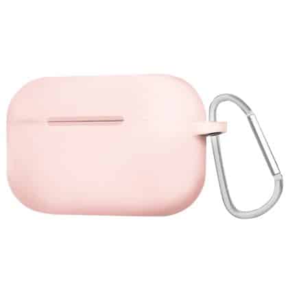 Blueo - Θήκη προστασίας από υγρή σιλικόνη - για AirPods Pro 1 - Ροζ της Άμμου
