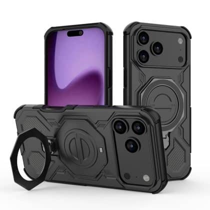 Techsuit Carbon Shield PRO - θήκη για Apple iPhone 17 Pro Max - Μαύρο