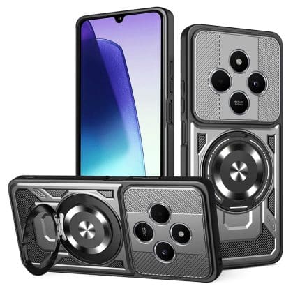 Techsuit RuggedCam - θήκη για Xiaomi Redmi 14C / Poco C75 - Γκρι