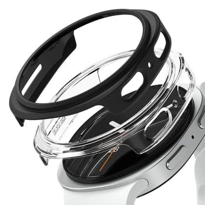 Ringke - Λεπτή + Προστατευτική Οθόνη - Samsung Galaxy Watch8 44mm - Ματ Μαύρο