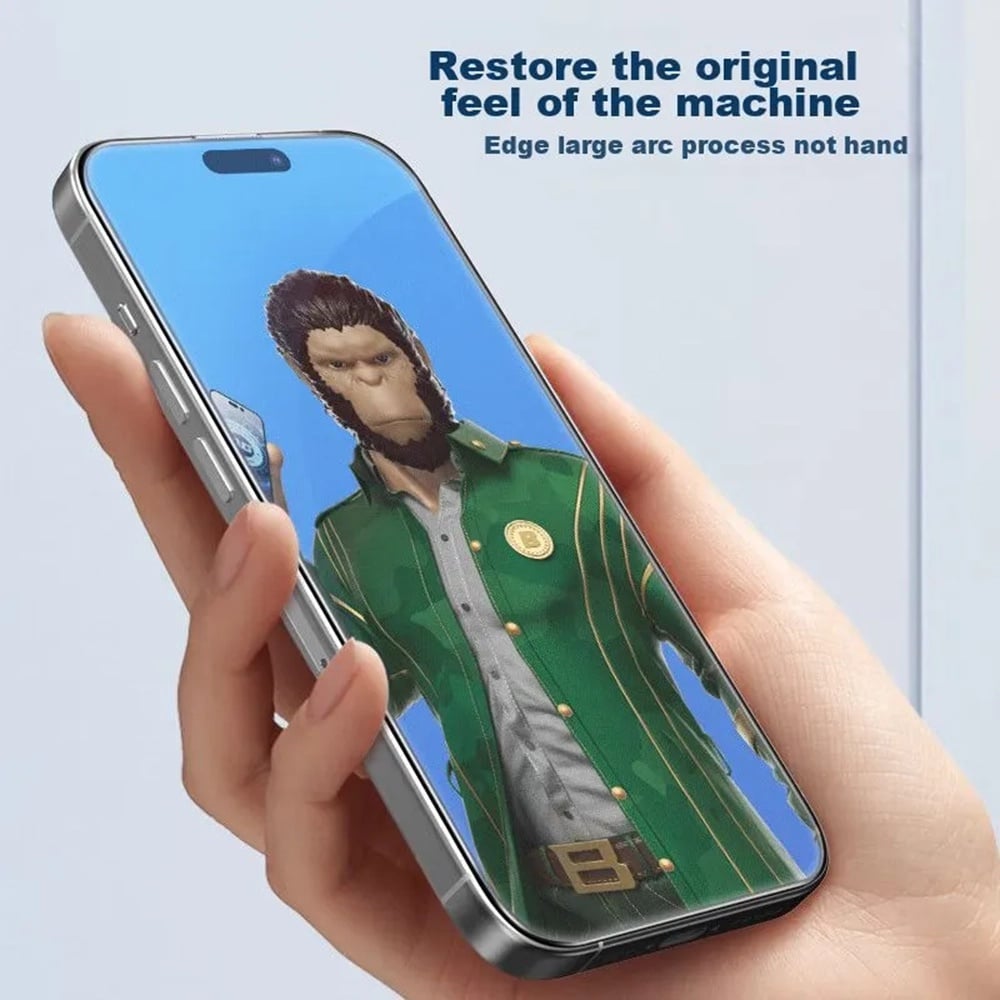 Blueo - Αντιθαμβωτικό γυαλί - iPhone 12 / iPhone 12 Pro - Μαύρο - Image 6