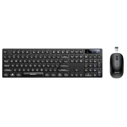 Yesido - Wireless Keyboard And Mouse Set (kb42) -  2.4ghz, 1000dpi, Plug&play, Smart Chip - Black