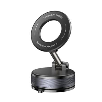 Yesido - Car Holder (c228) - Magnetic Grip, For Dashboard, 360, With Telescopic Arm, 16n, Universal - Black