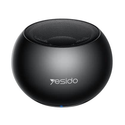 Yesido - Μίνι Αδιάβροχο Ηχείο (ysw33) - Αλουμινένιο Κράμα, 3w, Bluetooth 5.0, 300mah - Μαύρο