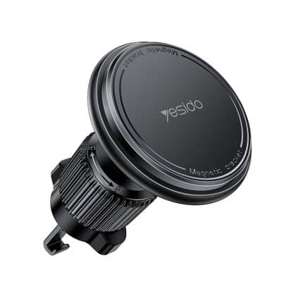 Yesido - Car Holder (c252) - Magnetic, For Air Vent, 360°, Barb Lock, Widely Compatible - Black