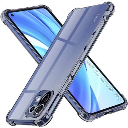 Techsuit Shockproof Clear Silicone - θήκη για Xiaomi Mi 11 Lite - Διάφανο