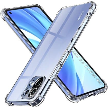 Techsuit Shockproof Clear Silicone - θήκη για Xiaomi Mi 11 Lite - Διάφανο