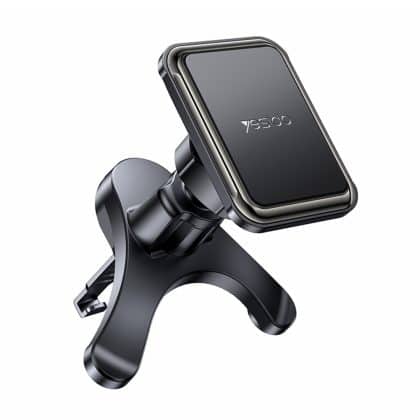 Yesido - Car Holder (c246) - Magnetic, For Air Vent, Upgraded Clip, Free Rotating Angle - Black