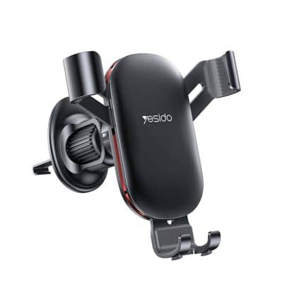 Yesido - Car Holder (c243) - For Air Vent, With Bionic Hawksbill Hook, Gravitational Lock - Black