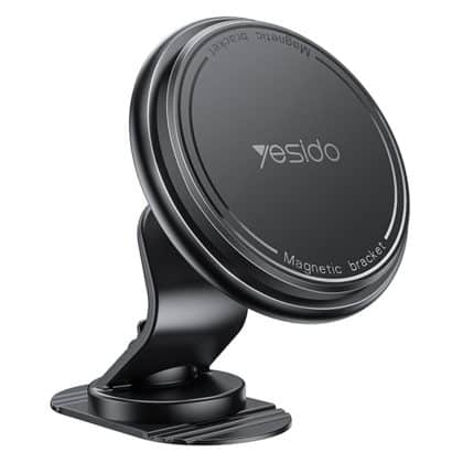 Yesido - Car Holder (c220) - Magnetic, For Air Vent, With Built-In Καλώδιο Organizer, Flexible Angle - Black