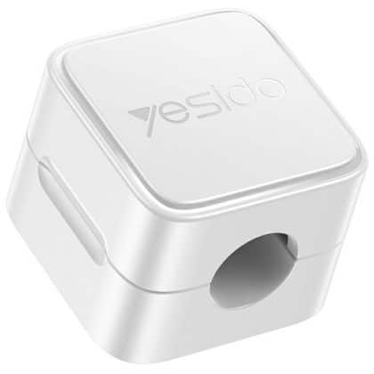 Yesido - (4 Pack) Καλώδιο Organizer (c216wh) - Magnetic Clips, Strong Adhesive, Mini Design - White