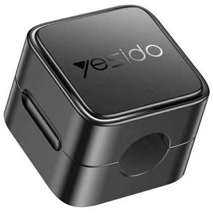 Yesido - (4 Pack) Καλώδιο Organizer (c216bl) - Magnetic Clips, Strong Adhesive, Mini Design - Black