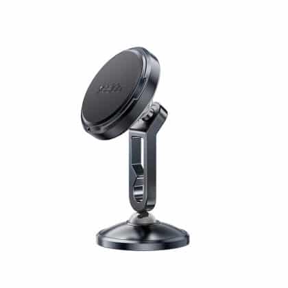 Yesido - Car Holder (c210) - Magnetic, For Dashboard, Dual Ball Head, Metal Design, Universal - Black