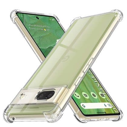 Techsuit Shockproof Clear Silicone - Google Pixel 7 - Διάφανο