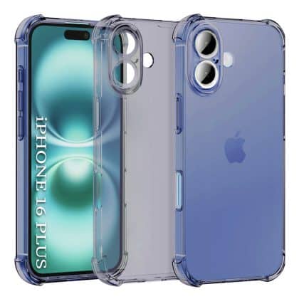 Techsuit Shockproof Clear Silicone - θήκη για Apple iPhone 16 - Διάφανο