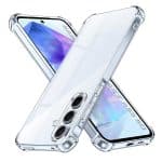 Techsuit Shockproof Clear Silicone - θήκη για Samsung Galaxy A55 - Διάφανο