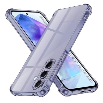 Techsuit Shockproof Clear Silicone - θήκη για Samsung Galaxy A55 - Διάφανο