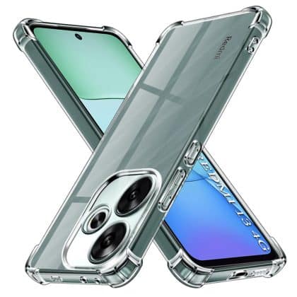 Techsuit Shockproof Clear Silicone - θήκη για Xiaomi Redmi 13 - Διάφανο