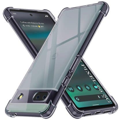 Techsuit Shockproof Clear Silicone - θήκη για Google Pixel 6a - Διάφανο