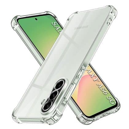 Techsuit Shockproof Clear Silicone - θήκη για Samsung Galaxy A56 - Διάφανο