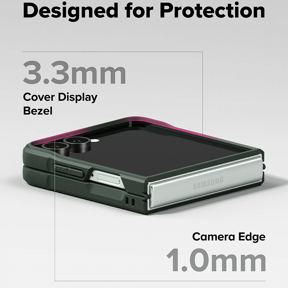 Ringke Onyx - θήκη για Samsung Galaxy Z Flip7 - Διάφανο - Image 3