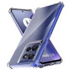 Techsuit Shockproof Clear Silicone - θήκη για Motorola Moto G56 - Διάφανο