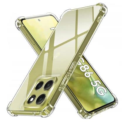 Techsuit Shockproof Clear Silicone - θήκη για Motorola Moto G86 - Διάφανο