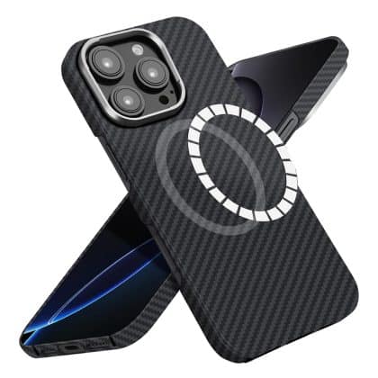 Techsuit Aramid Fiber - θήκη για Apple iPhone 16 Pro - Μαύρο