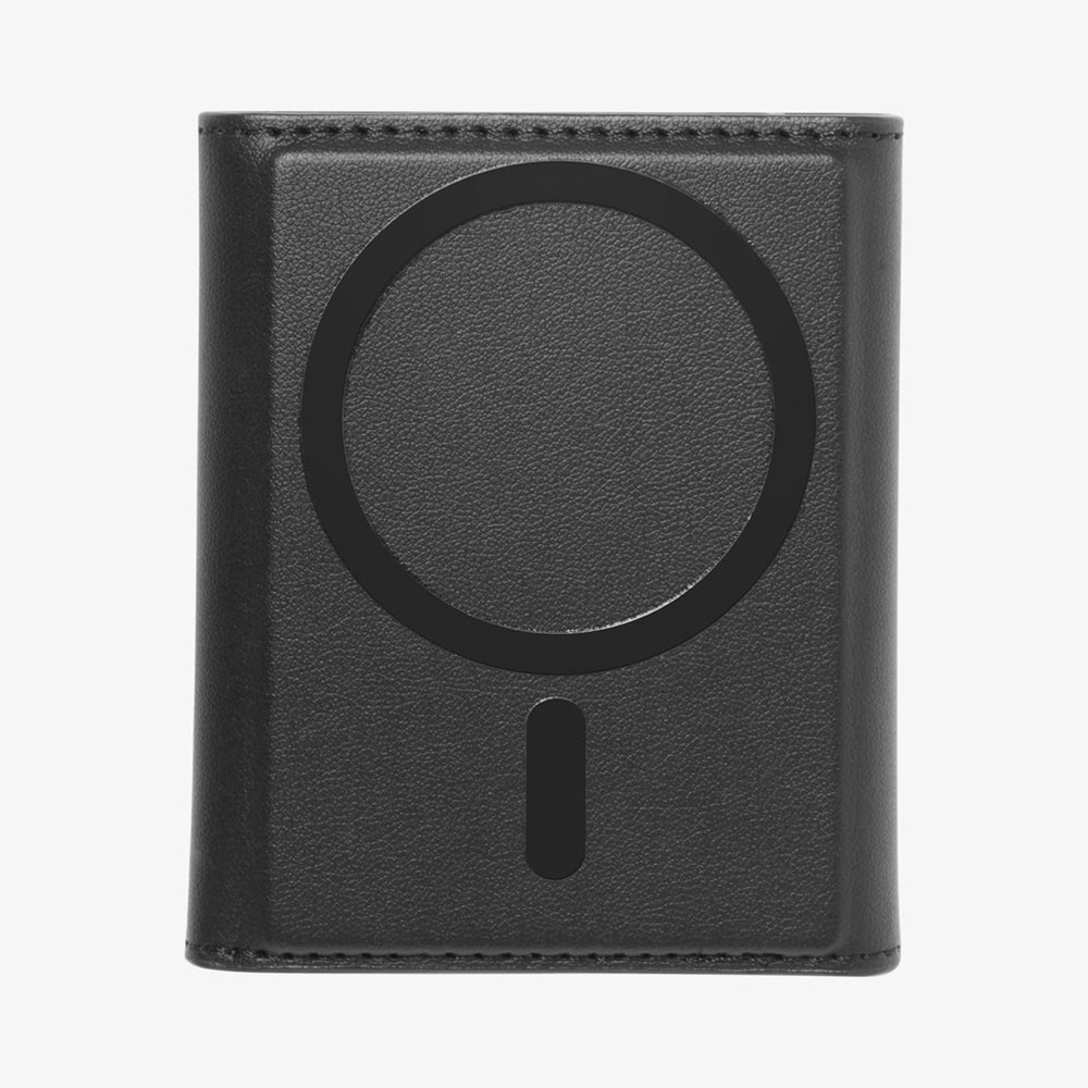 Spigen - Magsafe Wallet Valentinus Pro - 3 Cards Storage, Universal, Magnetic Grip, Slim Design, Secure Fit - Black - Image 5