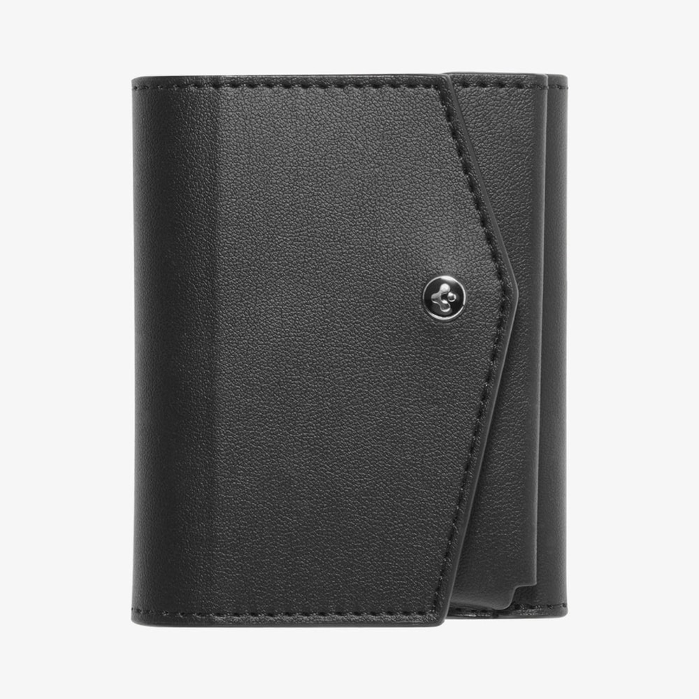 Spigen - Magsafe Wallet Valentinus Pro - 3 Cards Storage, Universal, Magnetic Grip, Slim Design, Secure Fit - Black - Image 3