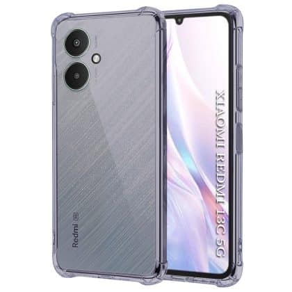 Techsuit Shockproof Clear Silicone - θήκη για Xiaomi Redmi 13C 5G - Διάφανο