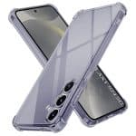 Techsuit Shockproof Clear Silicone - θήκη για Samsung Galaxy S24 - Μαύρο