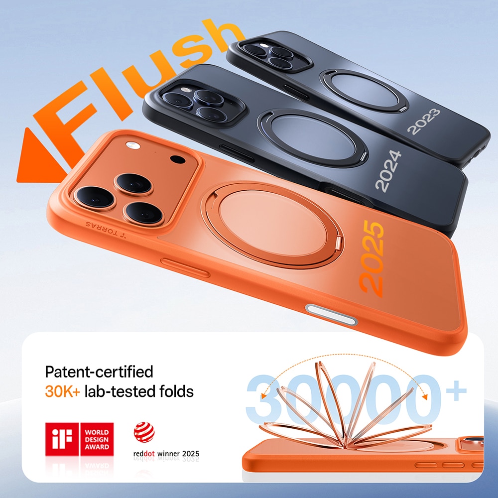 Torras Ostand Pro Series - θήκη για Apple iPhone 17 Pro Max - Πολύχρωμο - Image 4