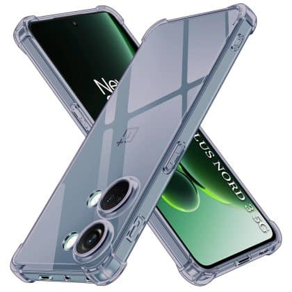 Techsuit Shockproof Clear Silicone - θήκη για Oneplus Nord 3 - Διάφανο